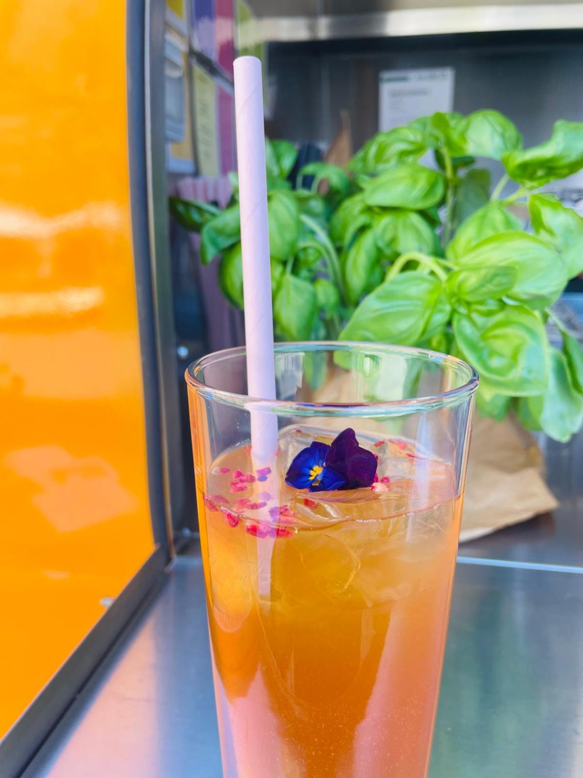 Cocktailblüte Orange